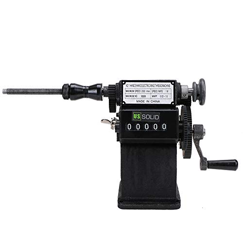 U.S. Solid Dual-Purpose Electric/Manual Coil Winding Machine w/Counter - Image 4