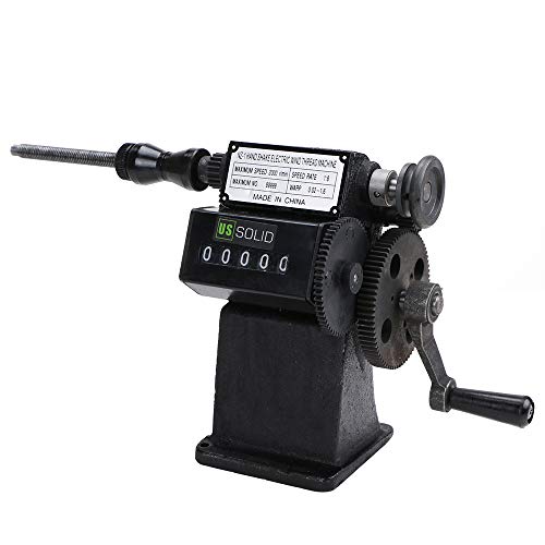 U.S. Solid Dual-Purpose Electric/Manual Coil Winding Machine w/Counter - Image 1