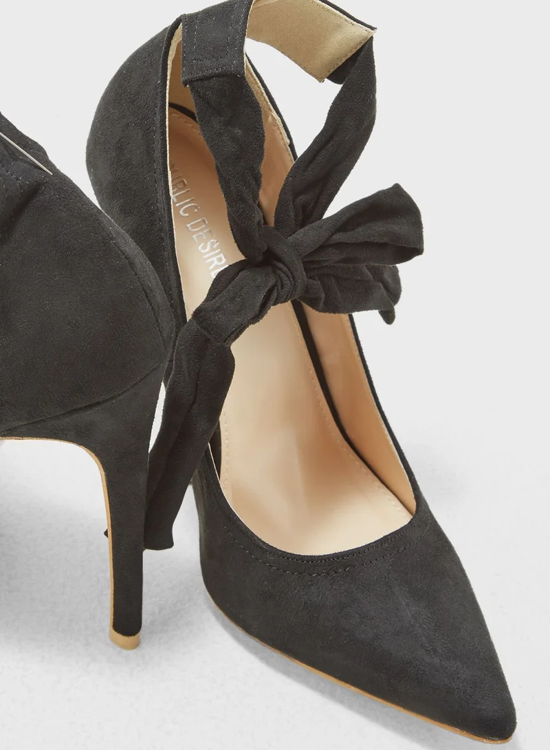 PUBLIC DESIRE Muse Tie Detail Court