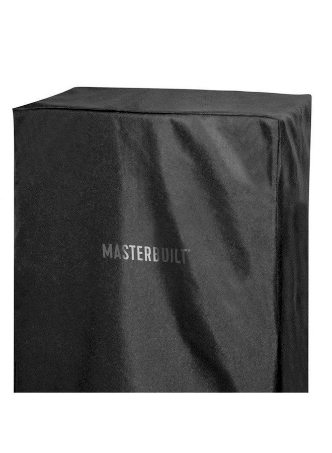 غطاء بوليستر مقاوم للعوامل الجوية لمدخن الشواء العمودي Masterbuilt® مقاس 40 بوصة يناسب جميع المدخنات العمودية Masterbuilt مقاس 40 بوصة باللون الأسود، طراز MB20080210 - Image 4