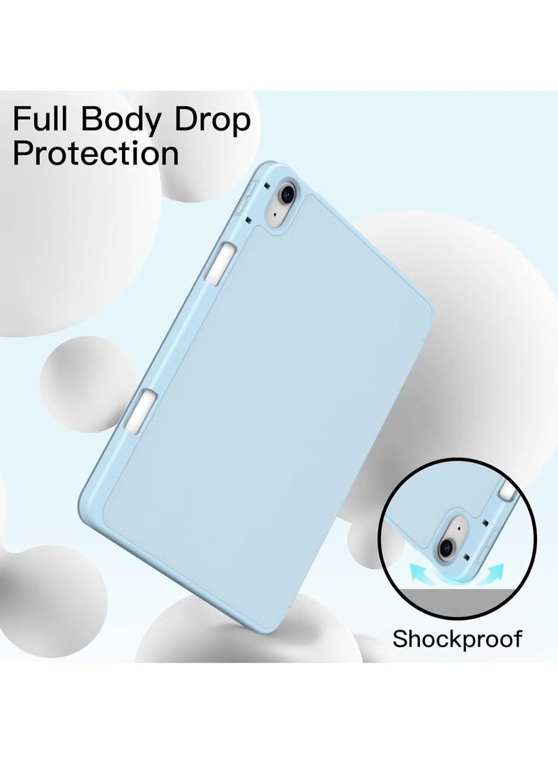 JAJEEK iPad Air 11-inch M2 2024 6th Generation Case with Pencil Holder – Silicone Magnetic Cover Slim Tablet Cover for iPad Air 11 inch M2 6th Generation - Image 4