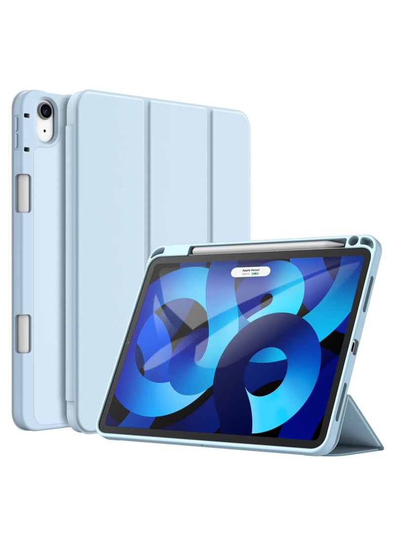 JAJEEK iPad Air 11-inch M2 2024 6th Generation Case with Pencil Holder – Silicone Magnetic Cover Slim Tablet Cover for iPad Air 11 inch M2 6th Generation - Image 1