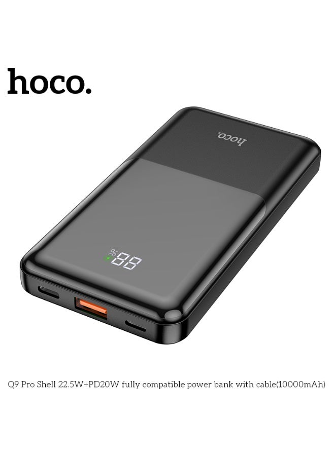hoco. Q9 Pro 22.5W+PD20W Fully Compatible Wired Power Bank (10000mAh)  - Image 2