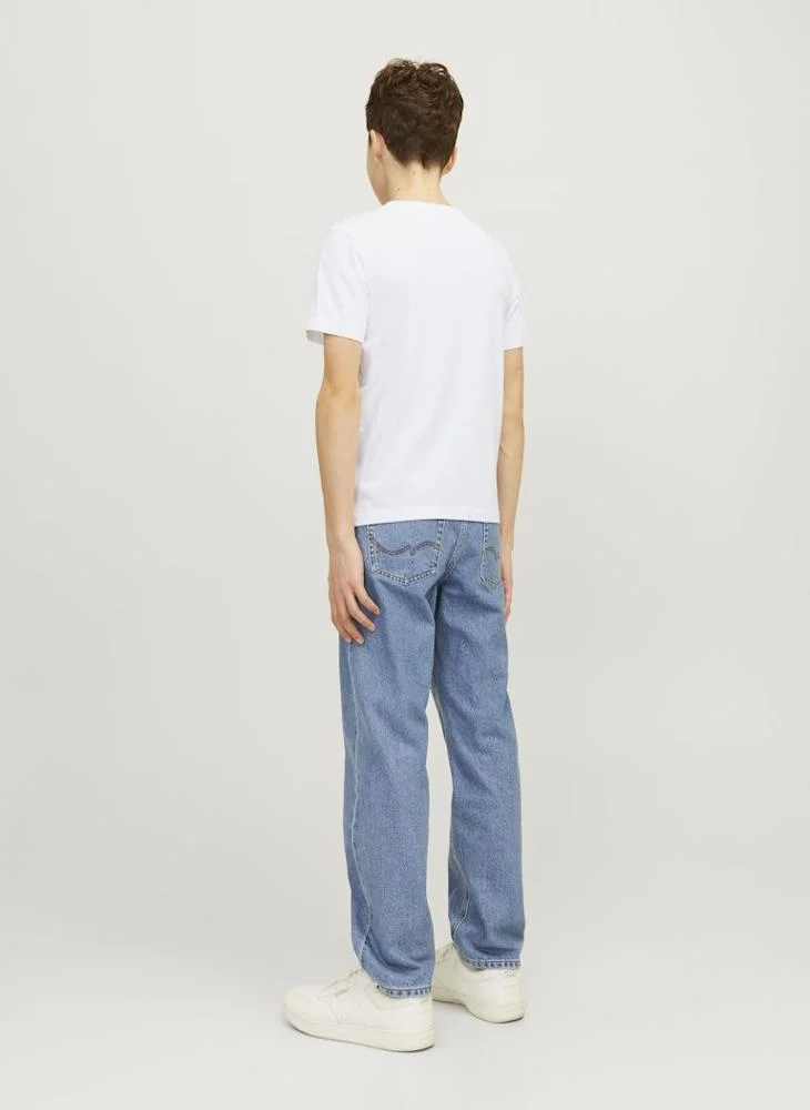 Jack & Jones Junior Youth Graphic Crew Neck T-Shirt