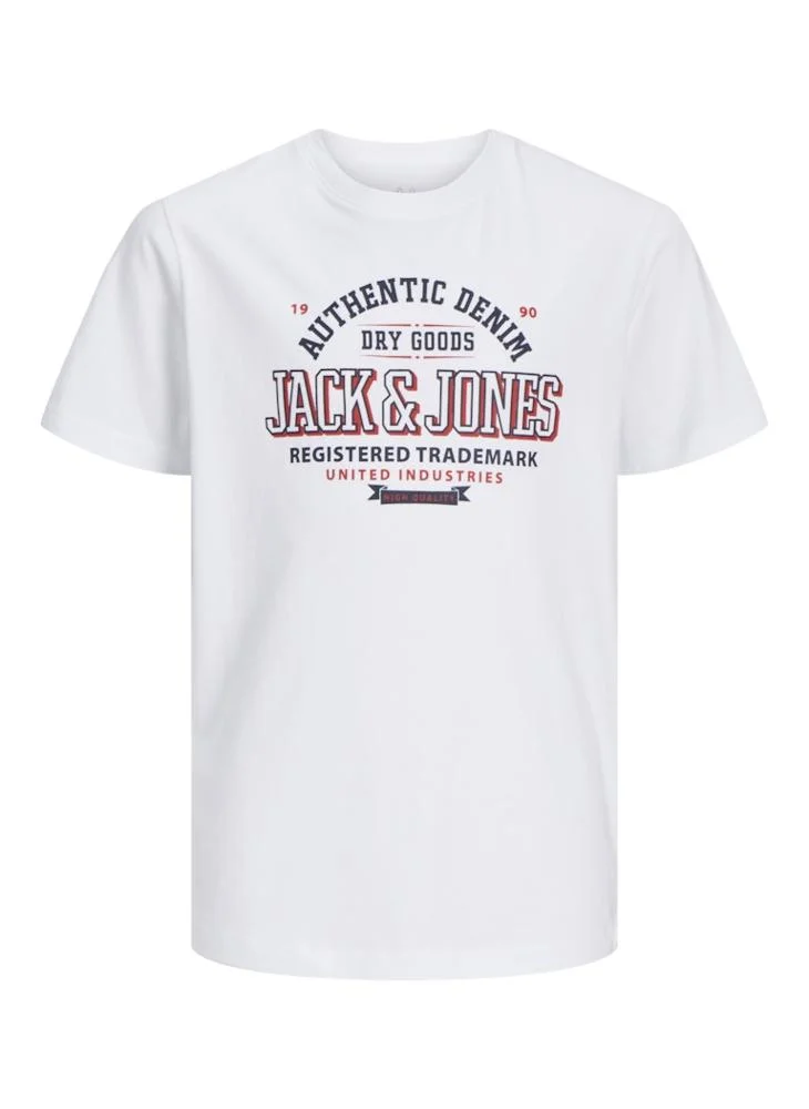 Jack & Jones Junior Youth Graphic Crew Neck T-Shirt