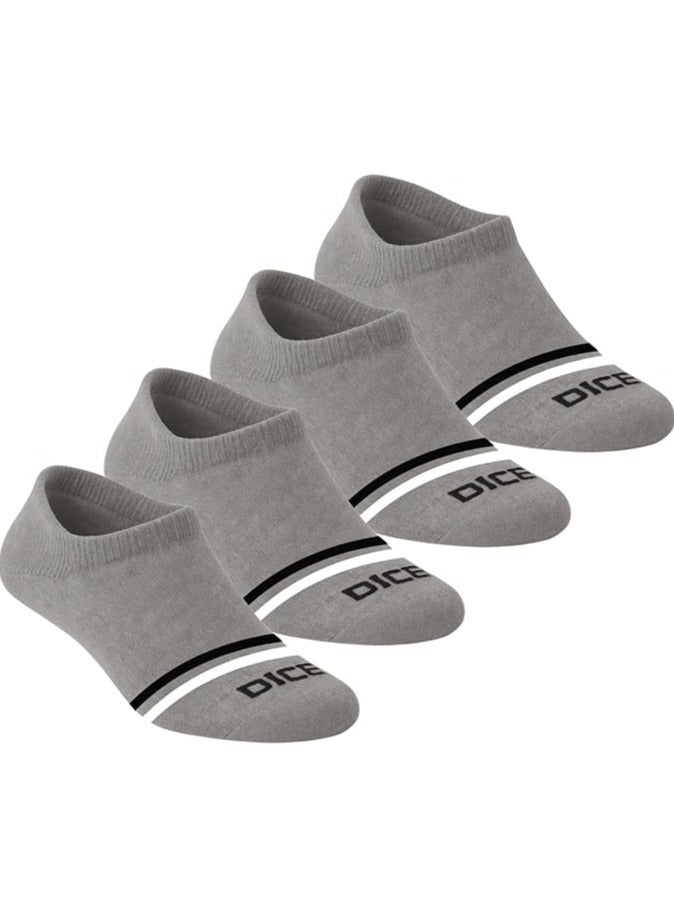 دايس مجموعة من 4 جوارب قطنية مبطنة بنصف منشفة من DICE - Image 1