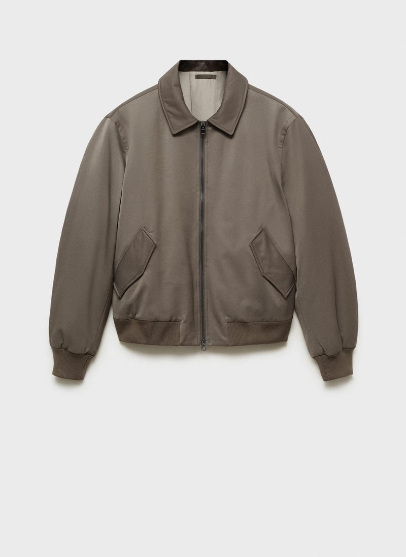 Mango Man - Quilted Water Repellent Jacket - Image 1