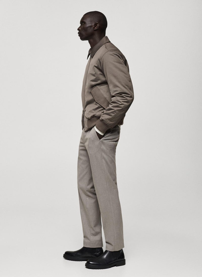 Mango Man - Quilted Water Repellent Jacket - Image 1