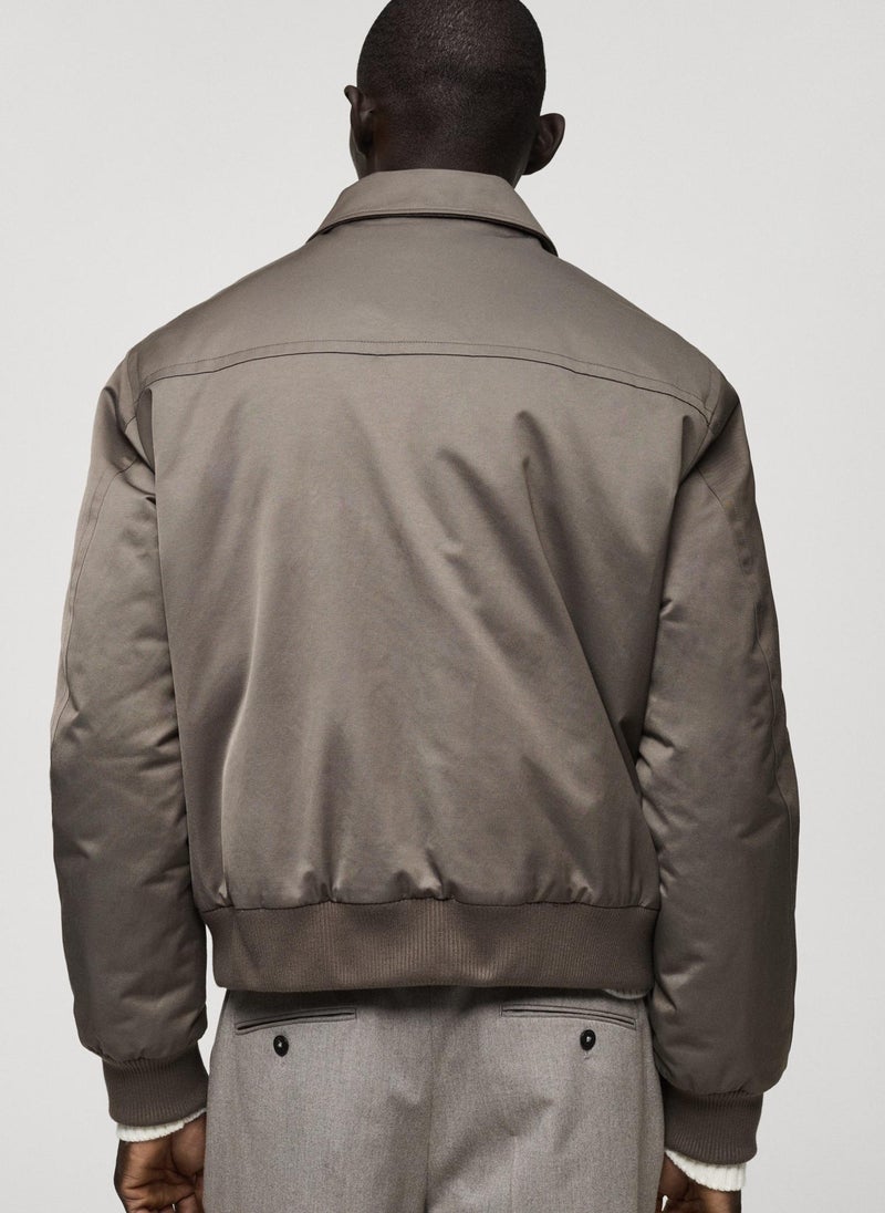 Mango Man - Quilted Water Repellent Jacket - Image 1