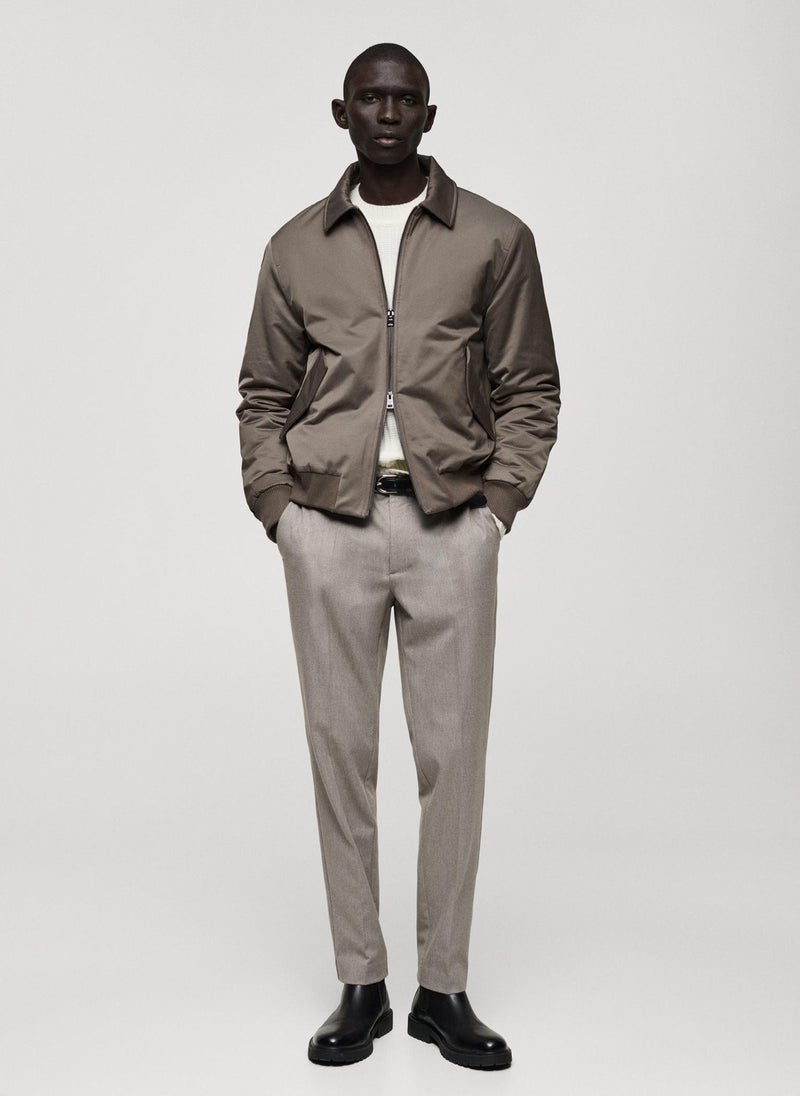 Mango Man - Quilted Water Repellent Jacket - Image 1