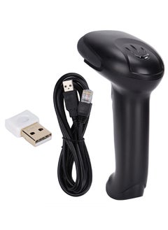 MARGOUN X 9700 2D Bluetooth Wireless Barcode Scanner – Versatile 2D Laser Scanning for Warehouse and Supermarket Use (Black)  - Image 1