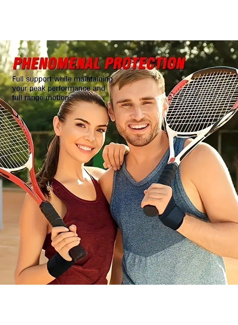 Goolsky دعامة معصم قابلة للتعديل للرجال والنساء - ضغط معزز ودعم للياقة البدنية ورفع الأثقال، نسيج نيونبرين قابل للتنفس، ملاءمة آمنة مع إغلاق هوك وحلقة، تصميم مزدوج الاستخدام، مثالي لاستعادة التمارين - Image 5