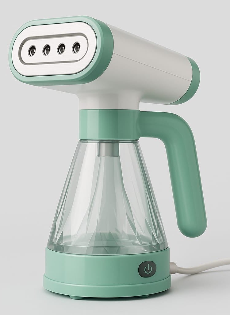 PowerMax Portable Handheld Garment Steamer – 600W Power, 120ml Water Tank, 132°C Steam, Fast Heat-Up - Image 1