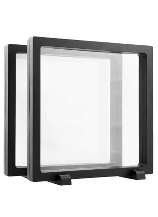 Wishdiam 2Pieces Display Case For Aa Medallion  Stone  Picture  3D Floating Frame Chip  Insect  Arrowhead  Guitar Pick  Frame Stand Holder For Military Coin  Dollar Bill  Specimen Box - pzsku/Z92E75D47B955212D2AC8Z/45/_/1720082841/8b1acb24-32aa-4d69-8de4-ca6cde4bf1f8
