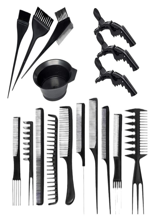 La Venust Hair Styling Accessories Kit, 19 Pieces, Black - Image 1