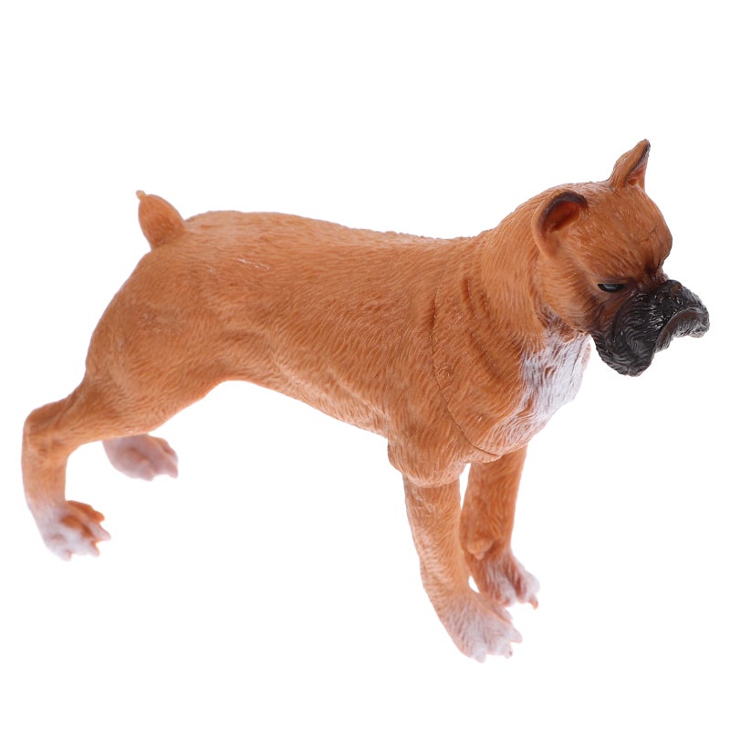 Artificial Small Dog Model Realistic Pet Dog Statue Fake Dog Model Puppy Decoration - Image 1