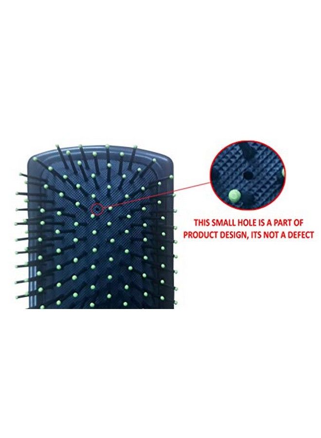 FOK Rectangular Cushion Paddle Hair Brush - Image 3
