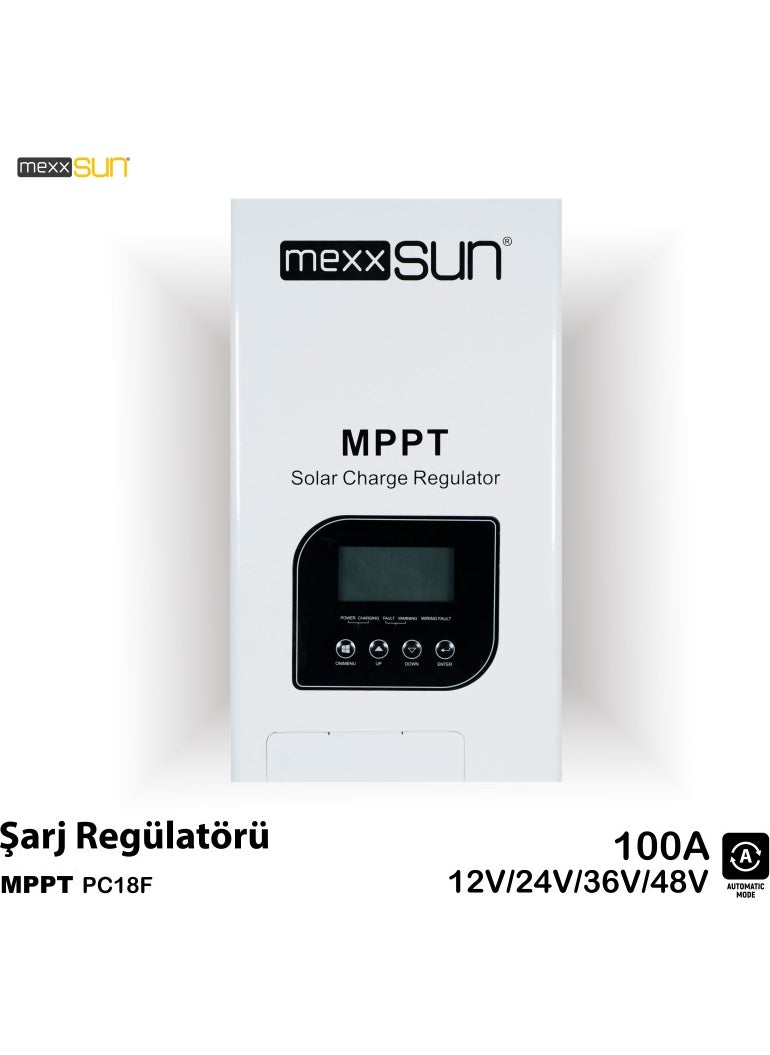Mexxsun - (PC18F) 100A Mppt 12/24/48V - Image 1