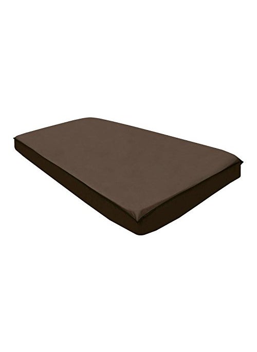 Lithara Lithara Small Twin Size Waterproof Zipper Mattress Protector 360 Complete Protection Cover Size 30 x 75 Inches Pack of 2 Brown  - Image 3