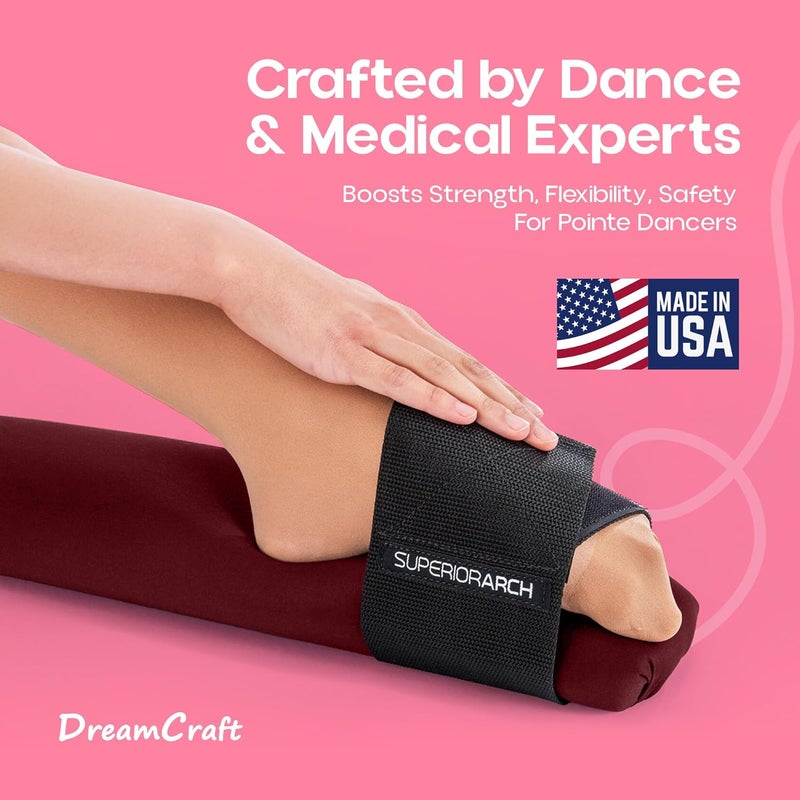 SuperiorArch Foot Stretcher for Ballet and Gymnastics - Foot Arch Stretcher for Flexibility - Ballet Foot Stretcher for Dancers and Gymnasts - Ballet Stretcher, Arch Foot Stretcher Tool - Image 4
