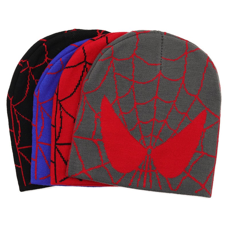 Kids Beanie Boys Spiderman Winter Warm Knitted Performance Hat - Image 2