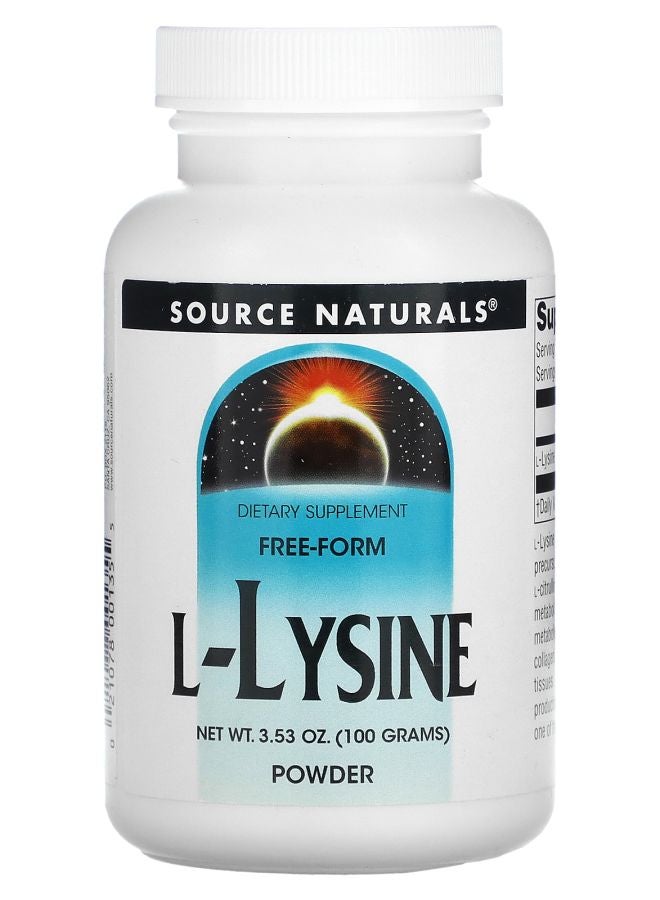 مسحوق L-لايسين 3.53 أونصة (100 جرام)
