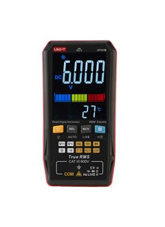UNI-T UT121B Smart Digital Multimeter Mini Portable Universal Tester Multiple Meter Voltmeter with Flashlight 3.3-inch LCD Digital Colored Screen with Backlight