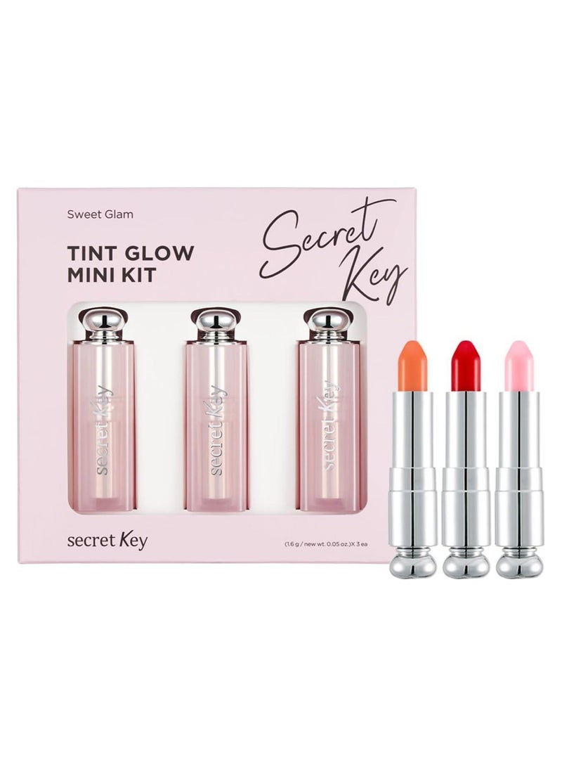 Secret Key Sweet Glam Tint Glow 3 Colour Mini Kit 1.6g - Image 1