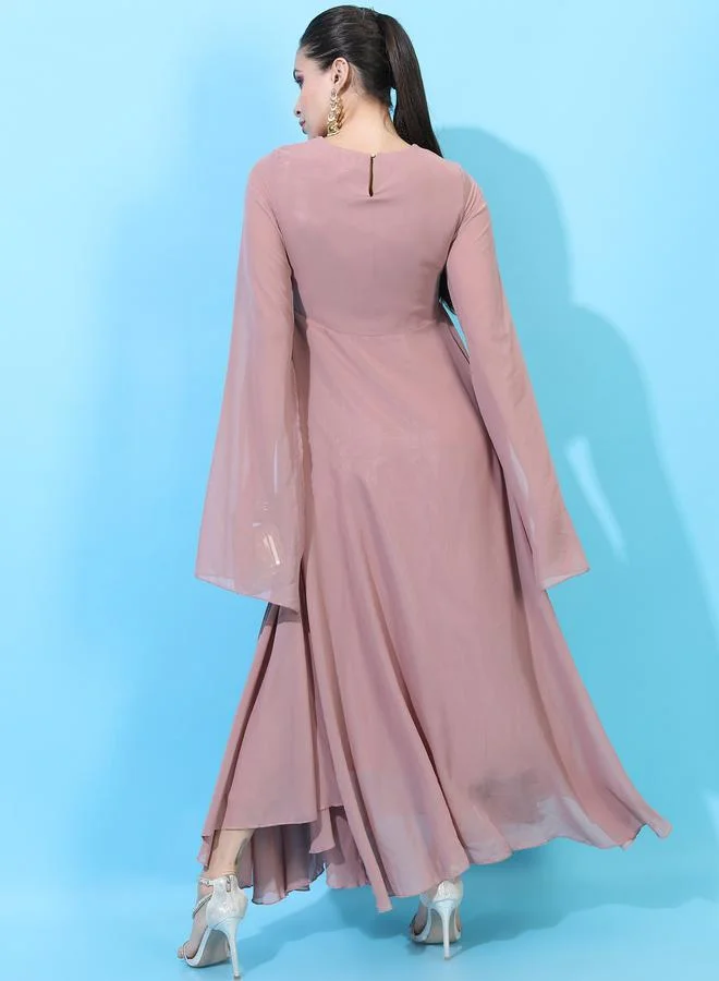 Vishudh Embroidered Sleeve Dress
