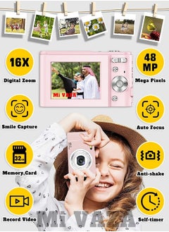 Mi VAZA 1080P Mini Home Student Camera 48 Megapixel HD Card Machine With 32GB Memory Card  - Image 1