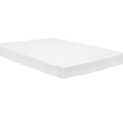 ACTIVITYYA White EVA Foam Sheets, 9 x 12 Inch, 2mm Thick Handicraft Foam Paper for Arts and Crafts, by ACTIVITYya - 10 Sheets - Image 1