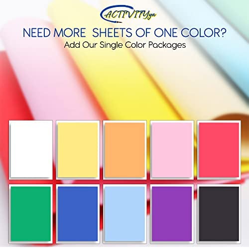 ACTIVITYYA White EVA Foam Sheets, 9 x 12 Inch, 2mm Thick Handicraft Foam Paper for Arts and Crafts, by ACTIVITYya - 10 Sheets - Image 3