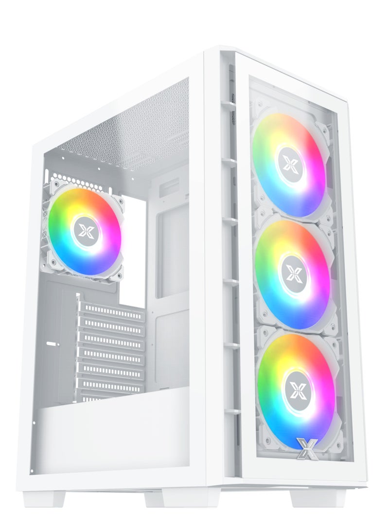 GCC GAMERS FENIX V4 Gaming Pc (Core i5-1440F, 16GB Ram, 1TB SSD, RTX 4060 8GB, Air Cooler, Windows 11)  - Image 1