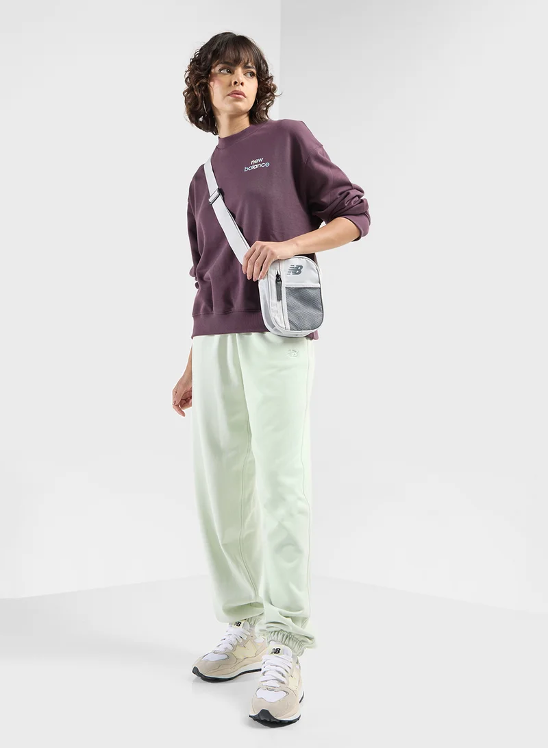 نيو بالانس French Terry Oversized Logo Sweatshirt