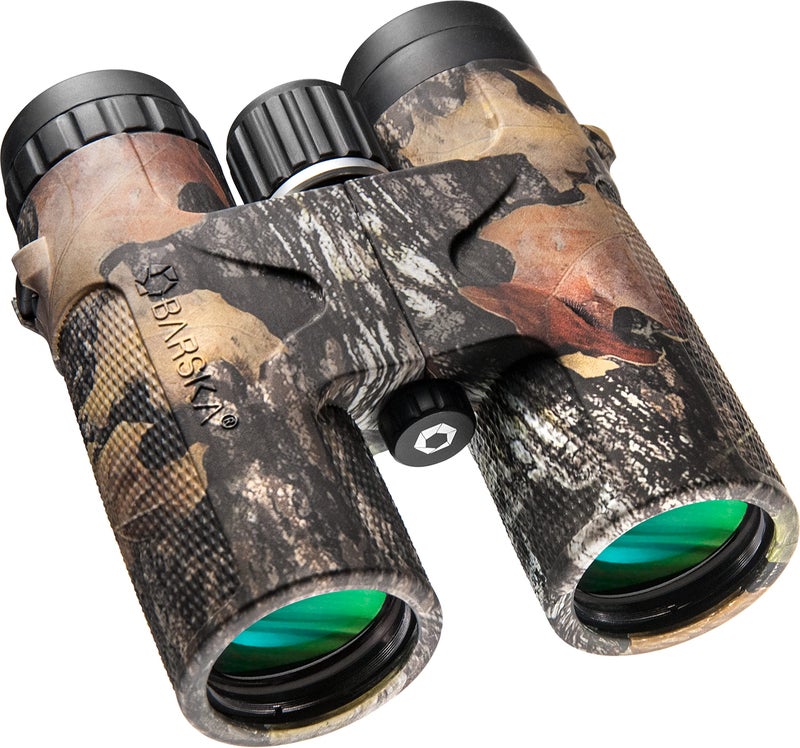 Barska 12x42 WP Blackhawk Binoculars in Mossy Oak BreakUp Finish Camo