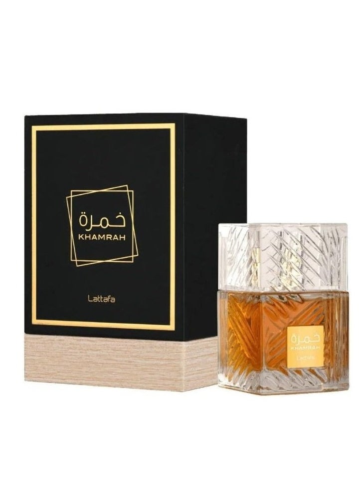 Lattafa Khamrah Unisex Eau De Parfum by Lattafa 100ml  - Image 1
