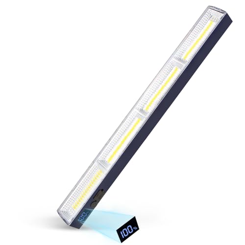 LETOUR Magnetic Light BAR,15.75-inches 7500mAh 8000 Lumens Rechargeable Portable Lamp Built-in 216-LED Bulbs,with Handy Hook with 2 Magnets Endurance - Image 1