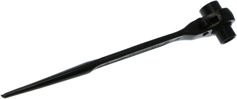 klarako Scaffold Ratchet Podger Spanner. Double Ratchet Socket Steel Black 1924mm - Image 3