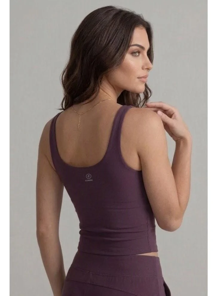 ملابس رياضية من كور Aura Sleeveless Vest - Purple
