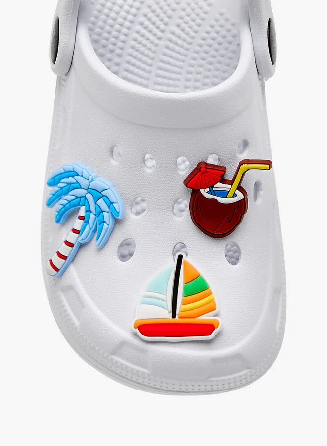 LBL by Shoexpress Boys Applique Detail Clogs with Backstrap