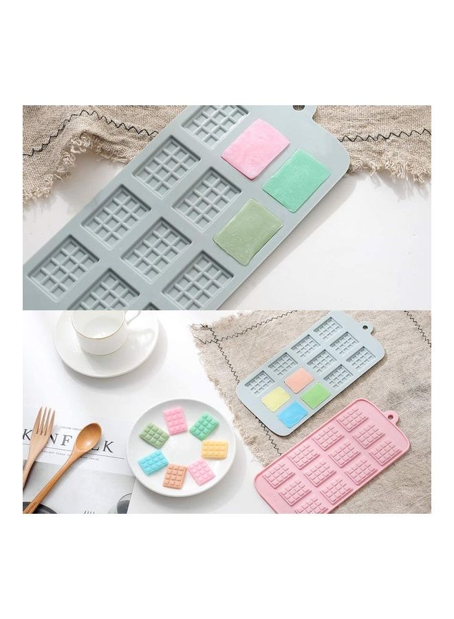 Loquat 4-Piece Silicone Chocolate Moulds Multicolour one size - Image 3