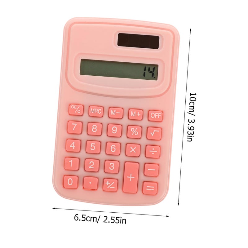 Solar Powered Pocket Calculator Creative Design for Office School Teachers - Image 3