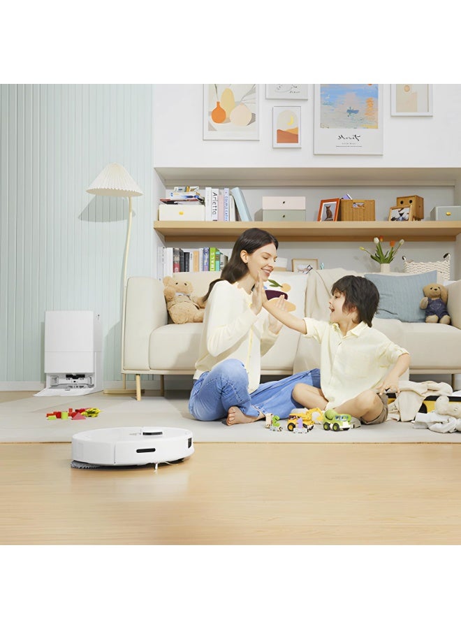 عبوة مكونة من 8 مناديل قطع غيار لاستبدال أجزاء مكنسة روبوت Roborock Saros 10R / Q Revo / Qrevo MaxV / Qrevo Master / Qrevo Slim / Qrevo Pro / Qrevo S / Qrevo Curve، مجموعة ملحقات استبدال وسادات التنظيف الدورانية - Image 5