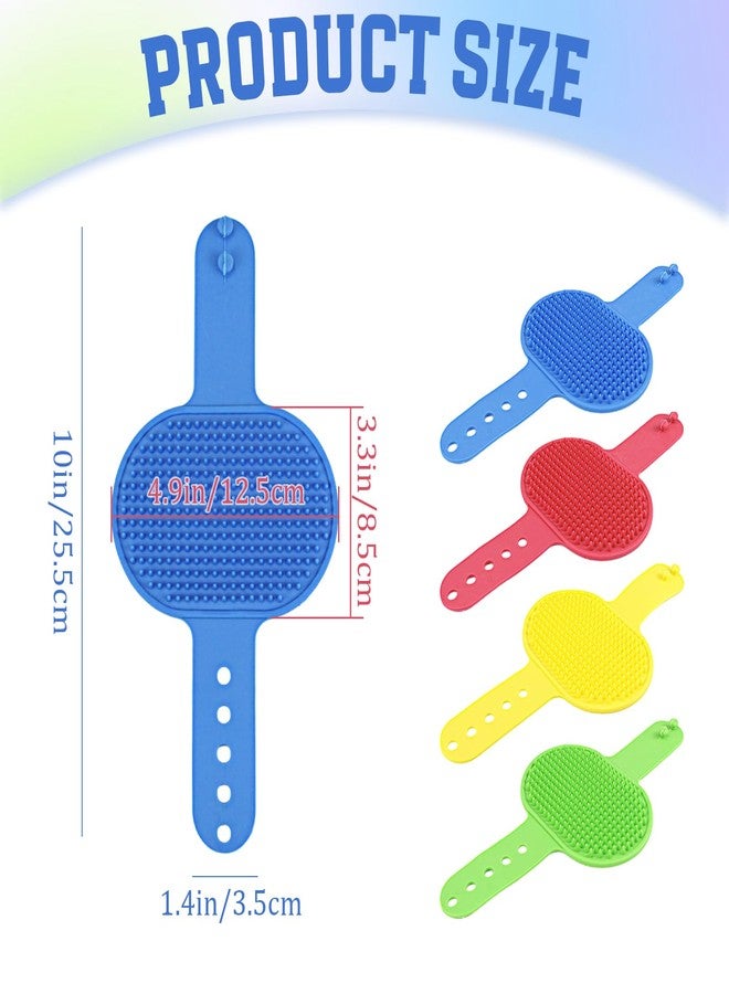 UPIQNG 4 Colors Cat Self Groomer Brush Silicone Combs for Indoor Face Scratcher Adjustable Wall Mounted Corner Massage Comb - Image 2