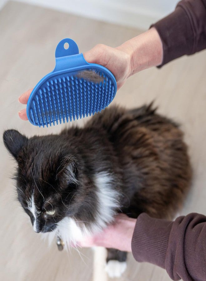 UPIQNG 4 Colors Cat Self Groomer Brush Silicone Combs for Indoor Face Scratcher Adjustable Wall Mounted Corner Massage Comb - Image 5