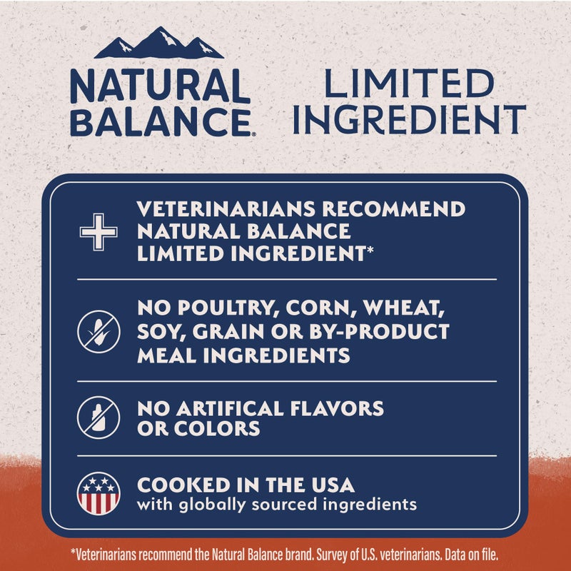 Natural Balance Limited Ingredient Small Breed Adult Grain-Free Dry Dog Food, Salmon & Sweet Potato Recipe, 4 Pound (Pack of 1) - Image 5