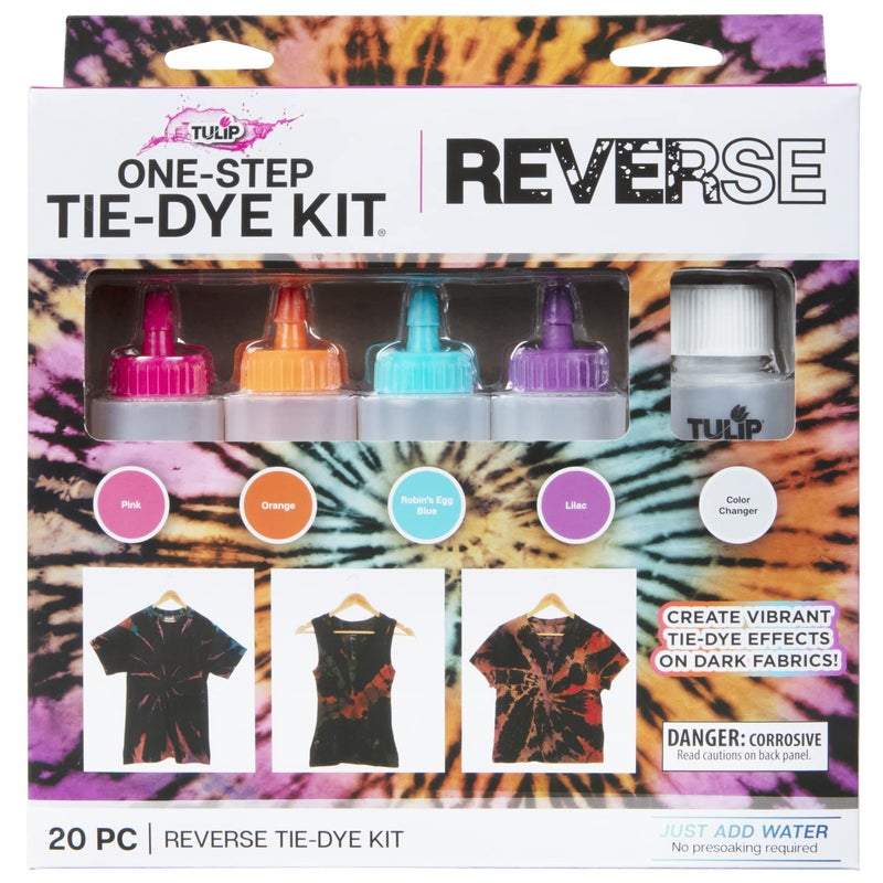 Tulip 4 Color Reverse TieDye DIY Activity Kit