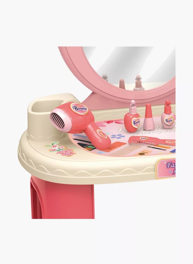 Whynot Beauty Playset for Girls with Accessories – Pretend Makeup & Hair Styling Toy for Kids Ages 3+ - Image 4