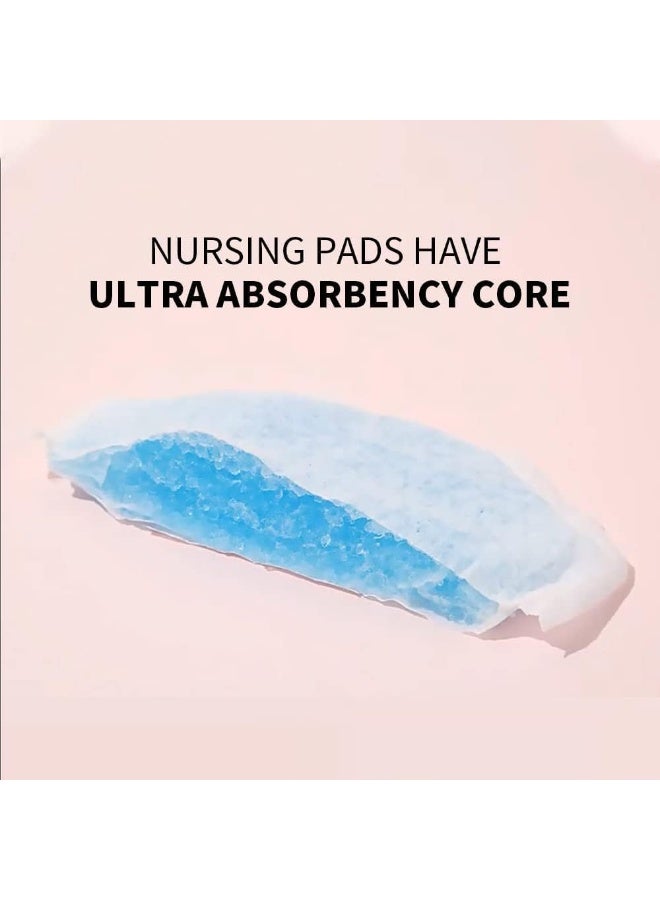 200 Count Disposable Nursing Pads, Individually Wrapped Breastfeeding , Ultra Thin Breast Pads for Leak Proof Protection, Soft Bamboo Cotton Material for Postpartum Lactation - Image 3