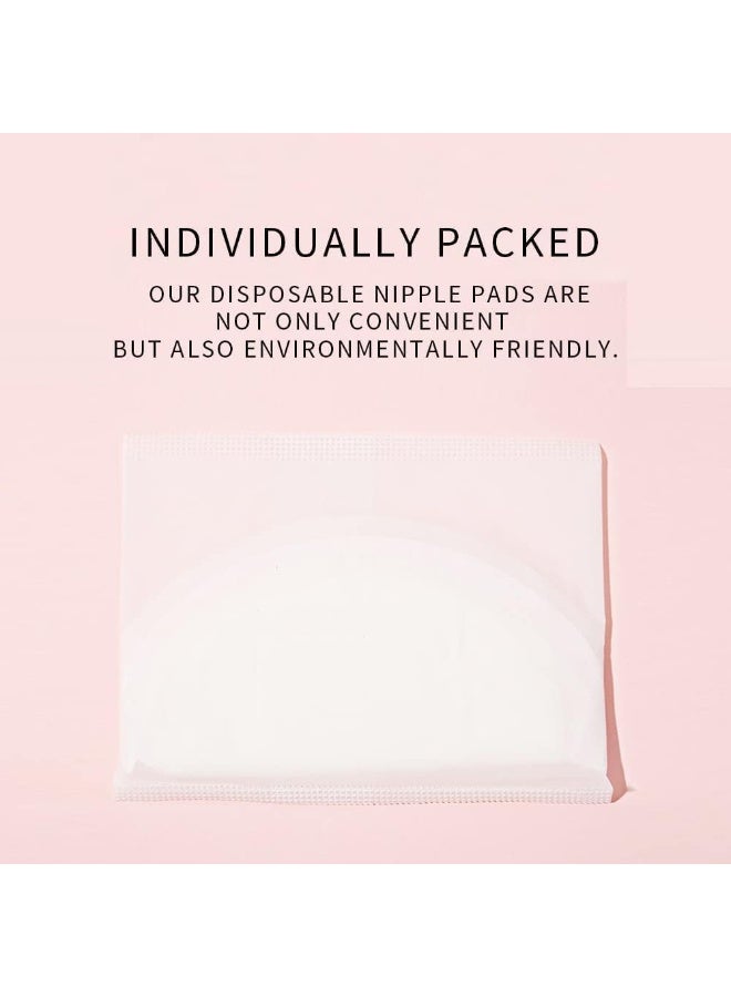 200 Count Disposable Nursing Pads, Individually Wrapped Breastfeeding , Ultra Thin Breast Pads for Leak Proof Protection, Soft Bamboo Cotton Material for Postpartum Lactation - Image 4